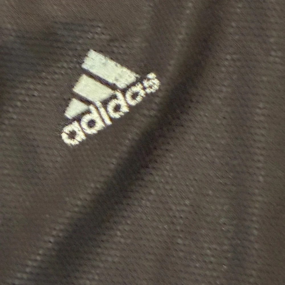 Vintage Adidas Black Mesh Athletic V-Neck Jersey Mens XL Made in Mexico